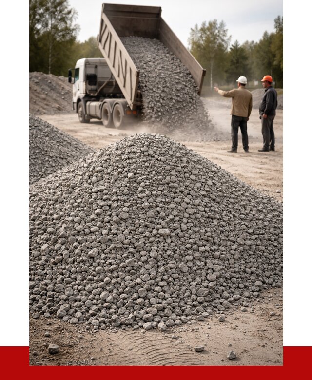 Гранитный щебень фракция 0-5 в Ейске от 2989 руб ПРОНЕРУДЕск