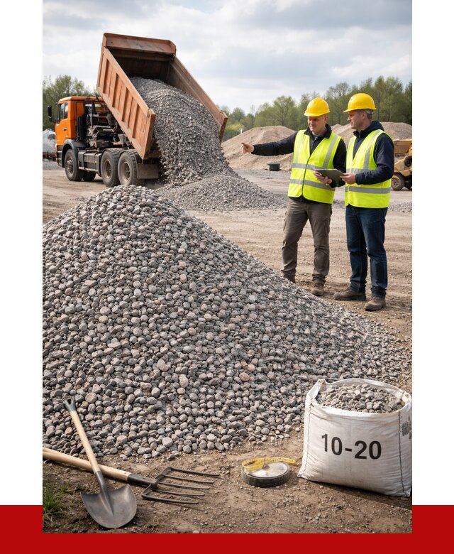 Гранитный щебень фракция 10-20 в Ейске от 4329 руб.|ПРОНЕРУДЕск
