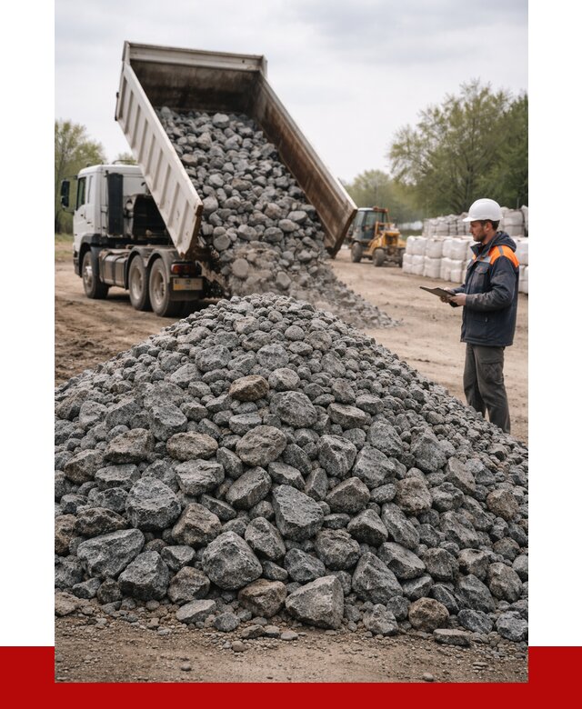 Гранитный щебень фракция 100-200 в Ейске от 4329 р. ПРОНЕРУДЕск