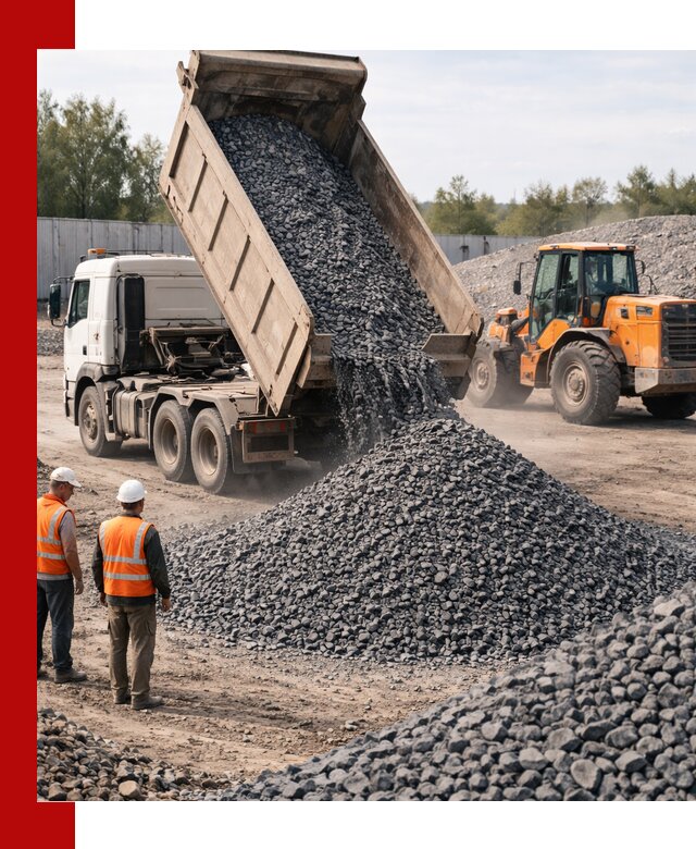 Доставка и продажа щебня габбро-диабаза в Ейске
