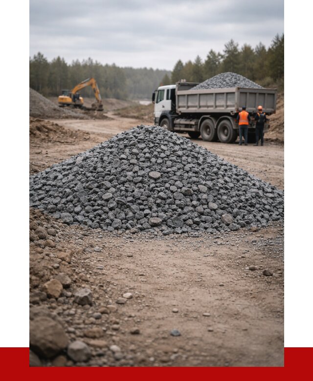 Щебень габбро диабаз фракция 40-70 в Ейске от 2267 р-ПРОНЕРУДЕск