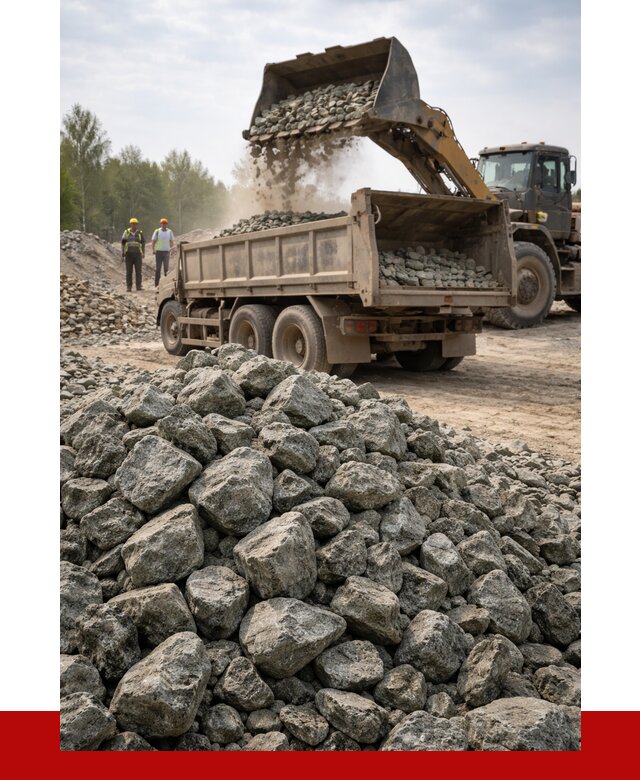 Щебень габбро диабаз фракция 70-150 в Ейске от 2886 р.|ПРОНЕРУДЕск