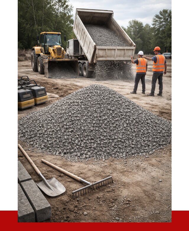 Гравийный щебень купить в Ейске от 2267 р. ПРОНЕРУДЕск