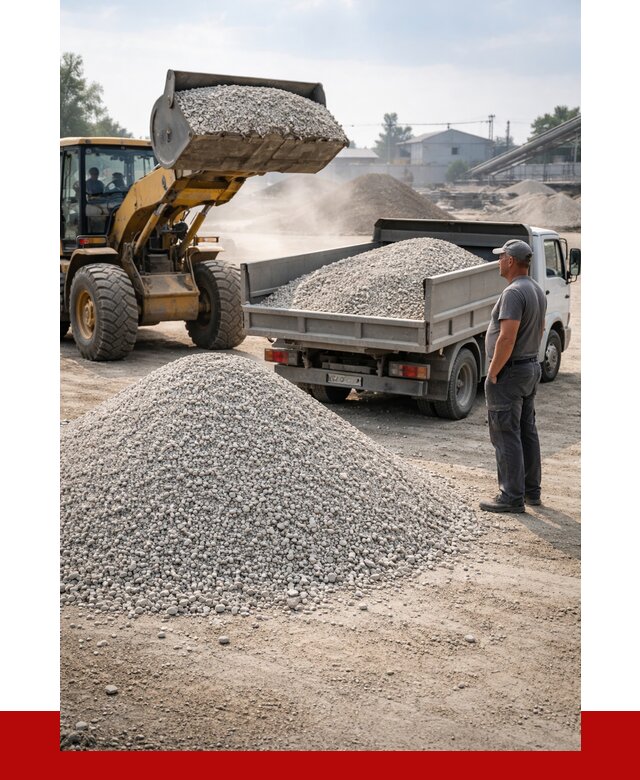 Известняковый щебень фр. 0-5 в Ейске от 4329 р. | ПРОНЕРУДЕск