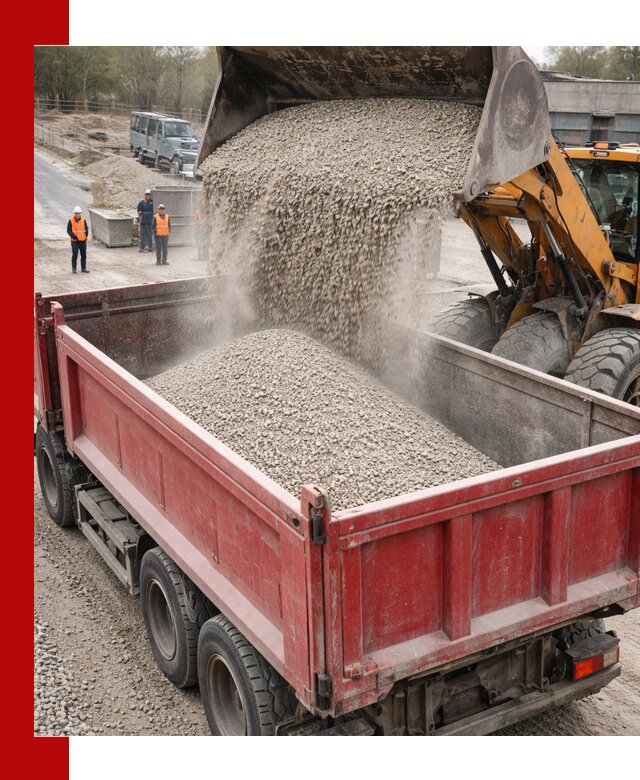 Купить известняковый щебень фракции 0-5 с доставкой в Ейске