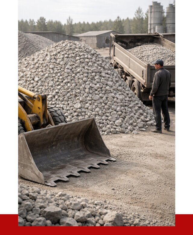 Известняковый щебень фракция 40-70 в Ейске от 4329 р. | ПРОНЕРУДЕск