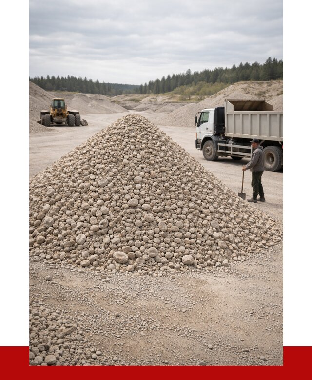 Доломитовый щебень фракция 40-70 в Ейске от 2886 | ПРОНЕРУДЕск