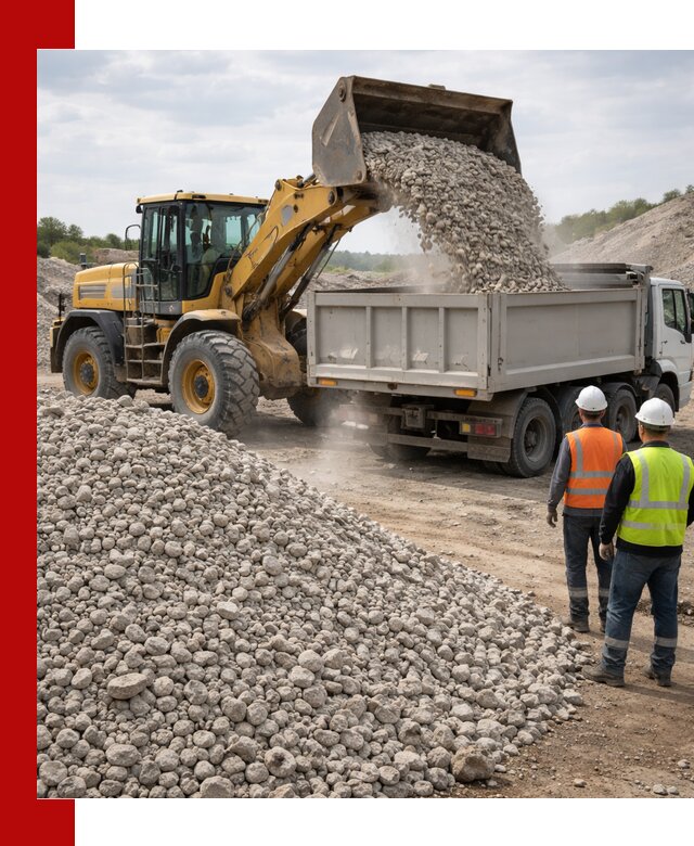 Доломитовый щебень фракция 40–71 доставка и продажа в Ейске