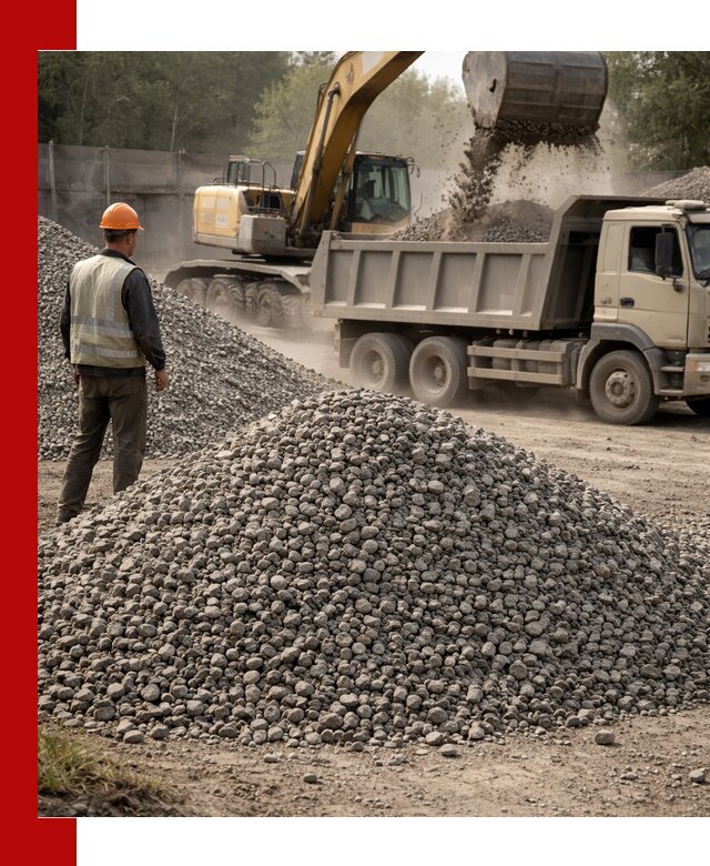 Шлаковый щебень фракция 5-20 с доставкой в Ейске