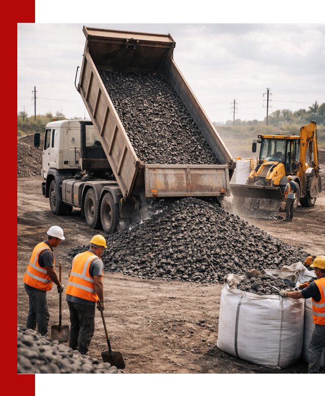 Шлаковый щебень фракция 40-70 с доставкой в Ейске