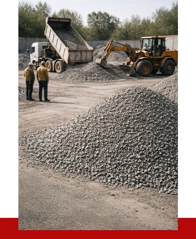 Вторичный щебень фр. 5-20 в Ейске от 1649 р. - ПРОНЕРУДЕск