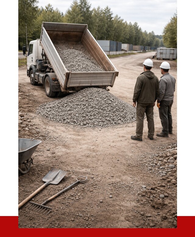 Бетонный щебень фракция 5-20 в Ейске от 3298 р., ПРОНЕРУДЕск