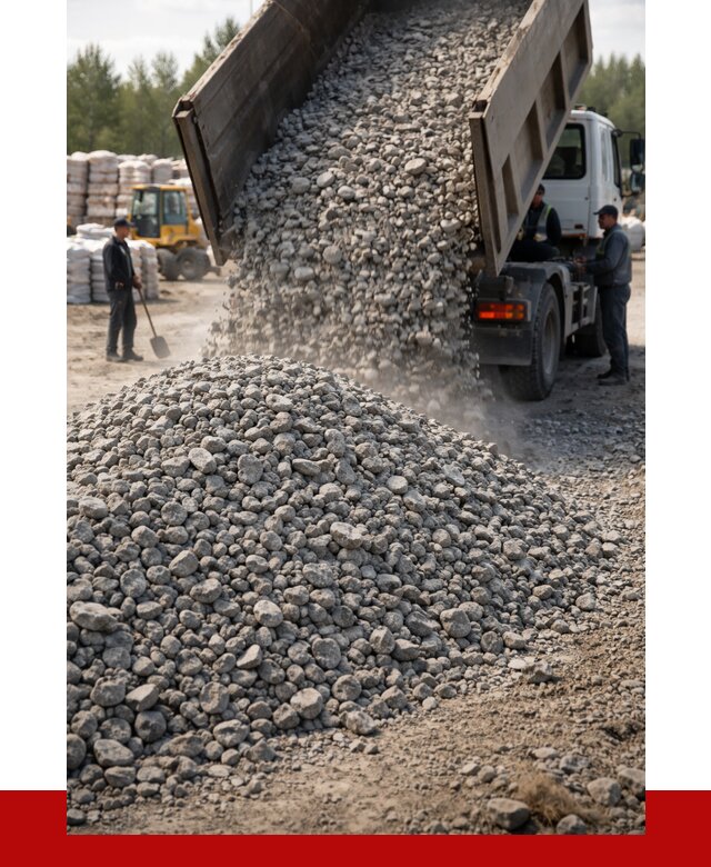 Бетонный щебень фракция 40-70 в Ейске от 1855 р. ПРОНЕРУДЕск