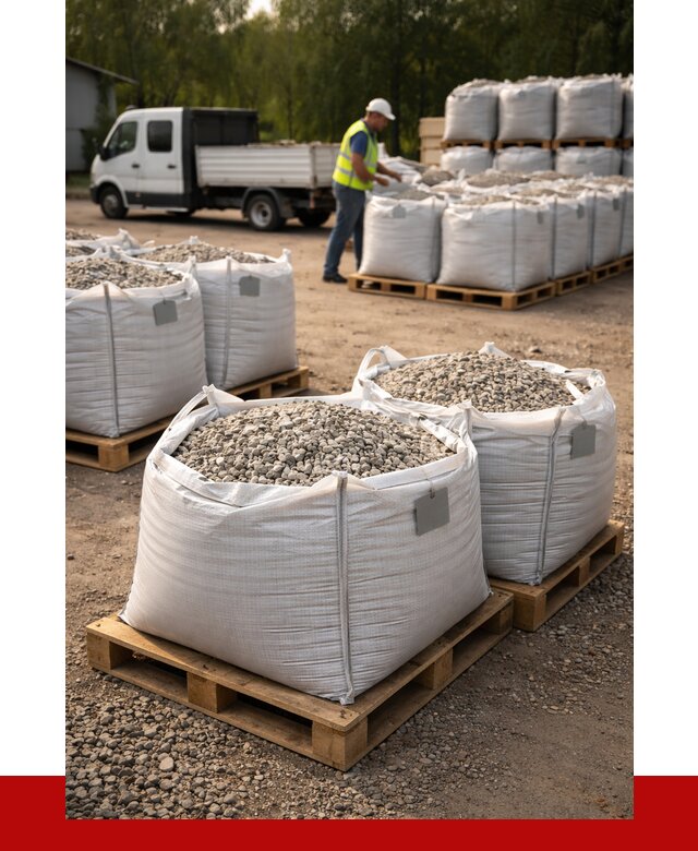 Щебень в мешках с доставкой в Ейске от 4329 р. | ПРОНЕРУДЕск
