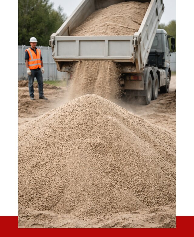 Купить сеяный песок с доставкой в Ейске от 2267 р ПРОНЕРУДЕск