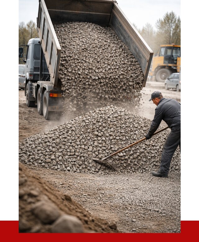 Гравий фракция 20-40 в Ейске от 2577 р. доставка | ПРОНЕРУДЕск