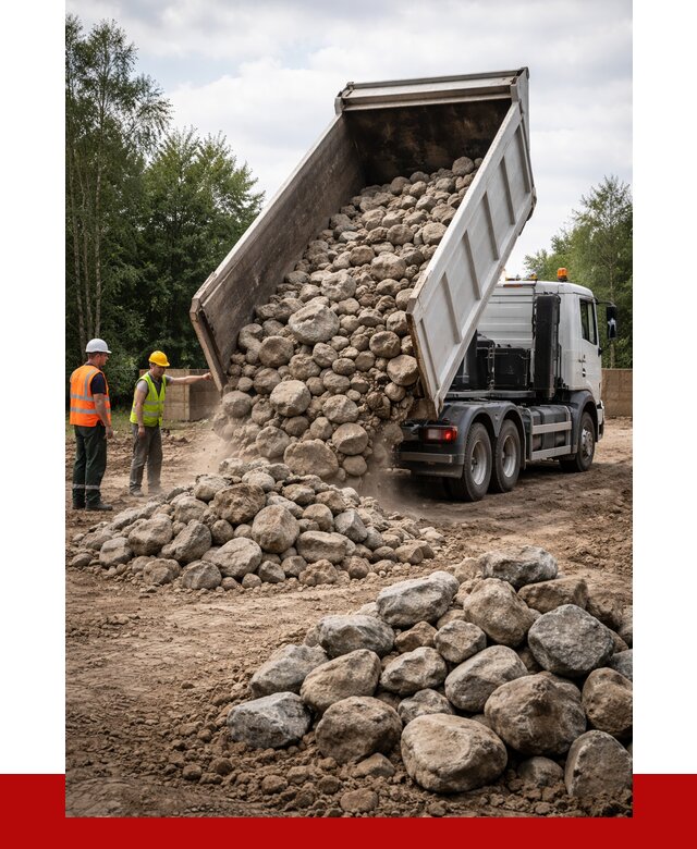Купить булыжник в Ейске с доставкой от 4638 р. за куб | ПРОНЕРУДЕск