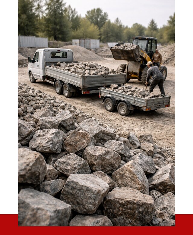 Купить бутовый камень гранитный в Ейске от 2886 р. | ПРОНЕРУДЕск