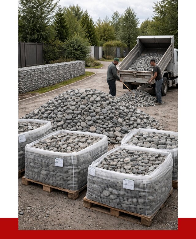 Камень для габионов в Ейске от 4329 р. за куб | ПРОНЕРУДЕск