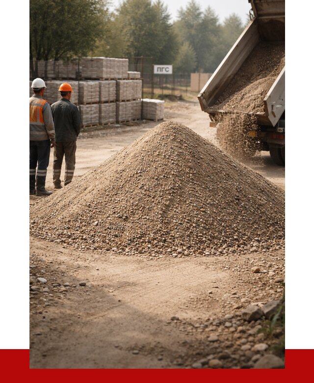 ПГС С1 с доставкой в Ейске от 2886 р. за куб | ПРОНЕРУДЕск