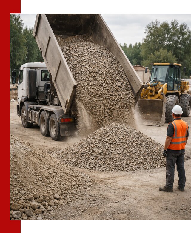 Доставка щпс в Ейске — щебеночно-песчаная смесь под заборы и дорожки
