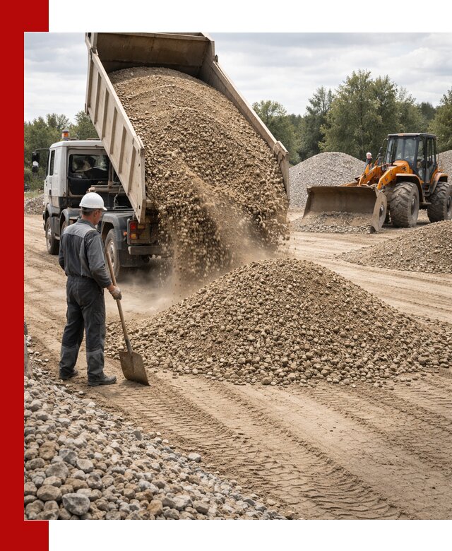 Доставка щпс С3 в Ейске самосвалами и бортовыми грузовиками