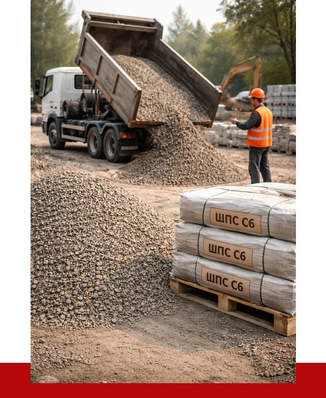 ЩПС С6 в Ейске с доставкой от 2267 р. за куб | ПРОНЕРУДЕск