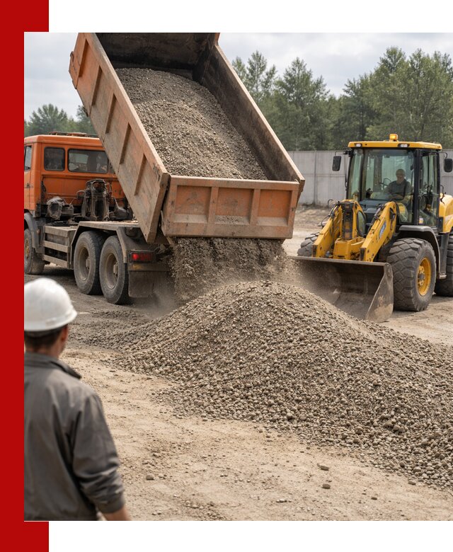 Доставка щпс С8 самосвалами в Ейске от производителя