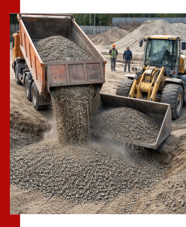 Доставка щпс С9 самосвалами по выгодным тарифам в Ейске