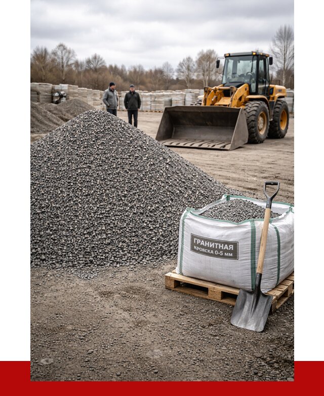 Купить гранитную крошку в Ейске от 4947 р. с доставкой | ПРОНЕРУДЕск