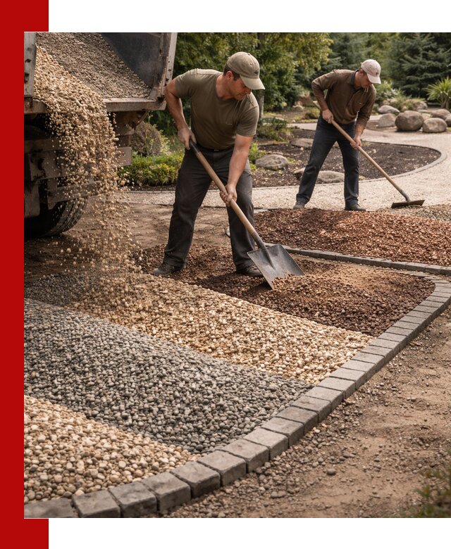 Декоративная крошка для ландшафта в Ейске — продажа и доставка