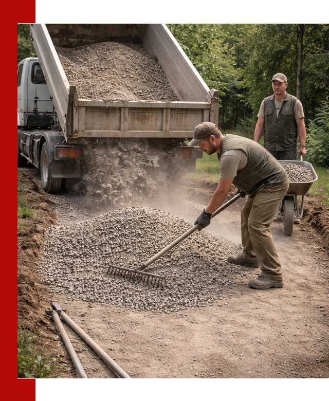 Каменная крошка для дорожек с доставкой в Ейске