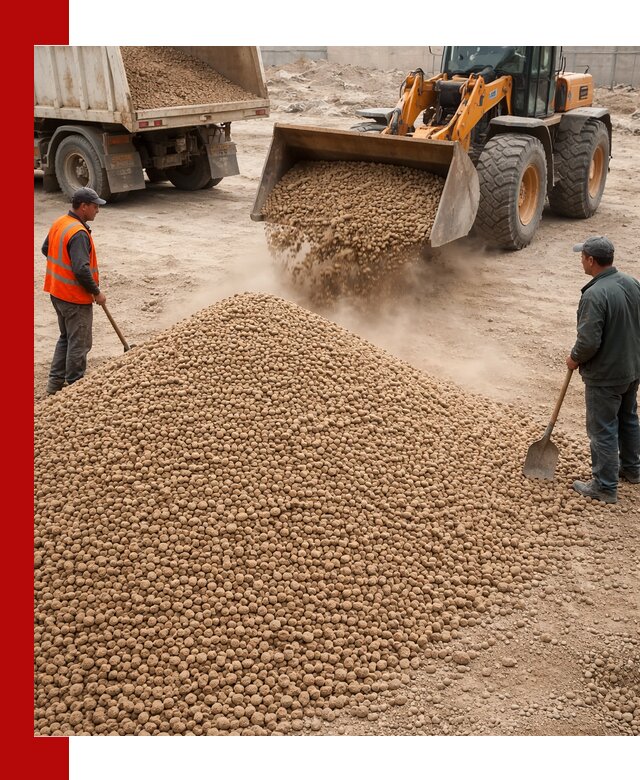 Керамзит фракция 10-20 с доставкой в Ейске