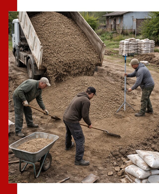 Керамзитовый песок с доставкой в Ейске оптом и в розницу