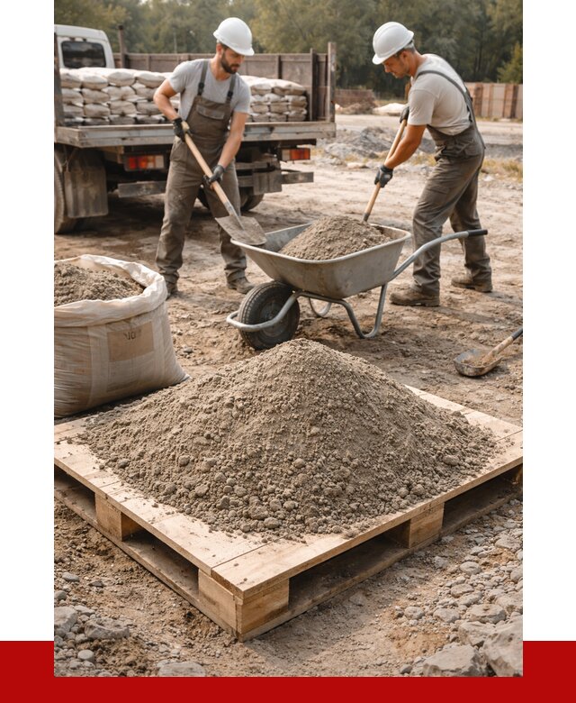 Цементно песчаная смесь М100 в Ейске от 5359 р. за куб | ПРОНЕРУДЕск