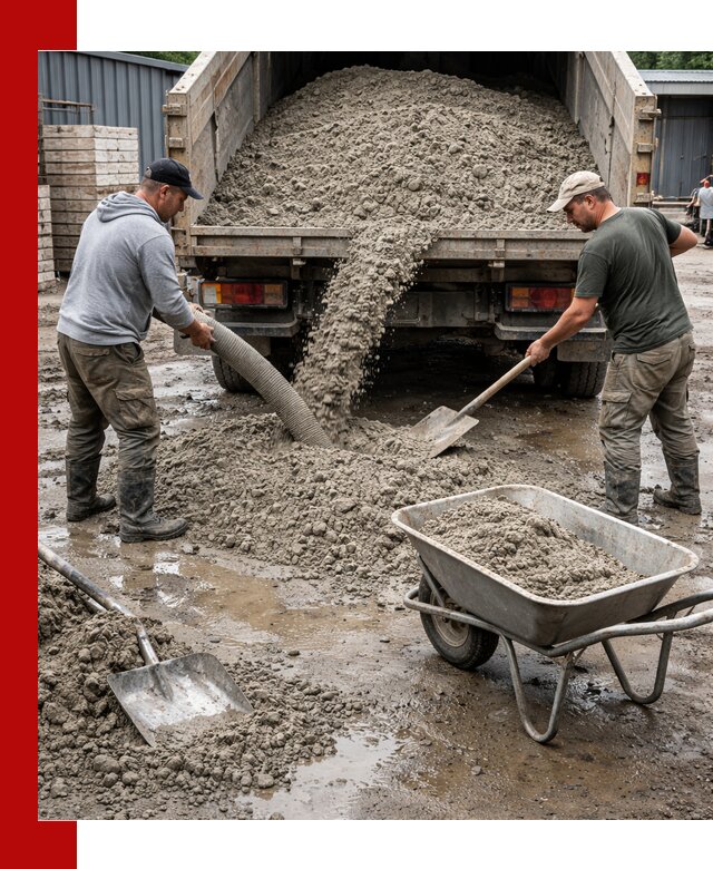 Цементно-песчаная смесь М150 доставка в Ейске