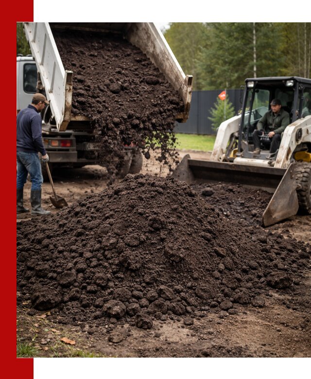 Плодородный грунт с доставкой в Ейске для садов и огородов
