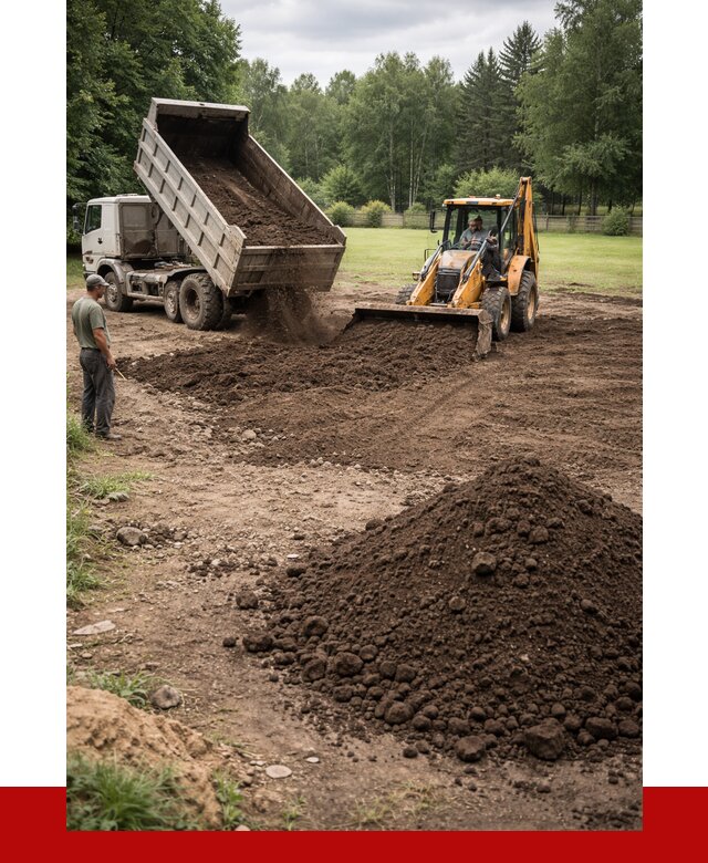 Грунт для выравнивания участка в Ейске от 1237 р. | ПРОНЕРУДЕск