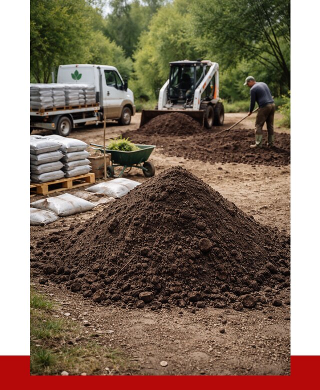 Грунт для озеленения с доставкой в Ейске от 1855 р. | ПРОНЕРУДЕск