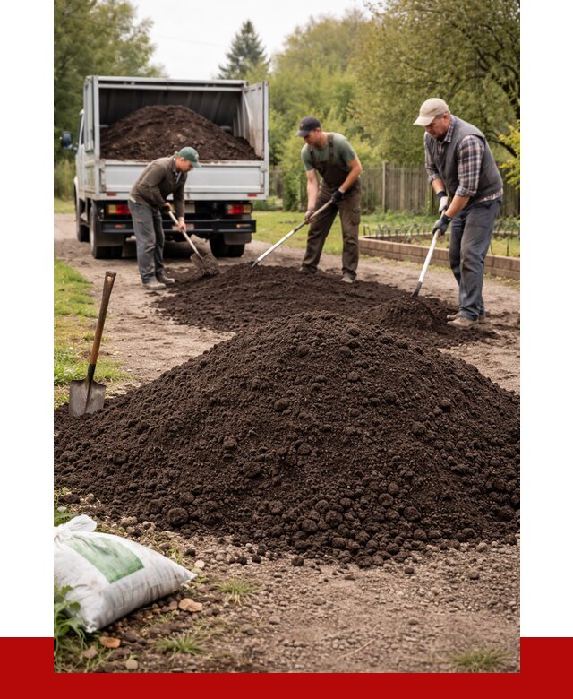 Купить землю для огорода в Ейске от 3298 р./куб | ПРОНЕРУДЕск