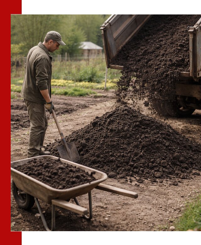 Доставка качественной земли для огорода в Ейске