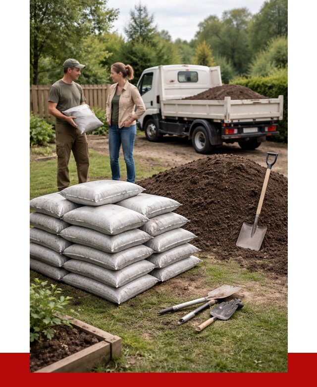 Садовая земля в Ейске от 1237 р. с доставкой оптом | ПРОНЕРУДЕск