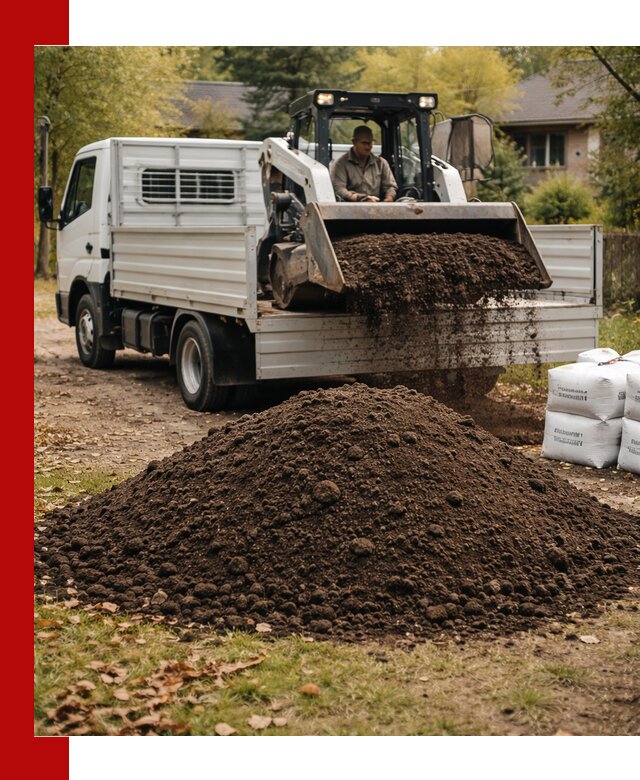Доставка садовой земли в больших объёмах в Ейске