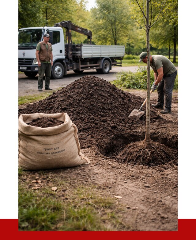 Грунт для посадки деревьев в Ейске от 1237 р. | ПРОНЕРУДЕск