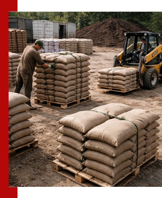 Доставка торфа в мешках по выгодным ценам в Ейске