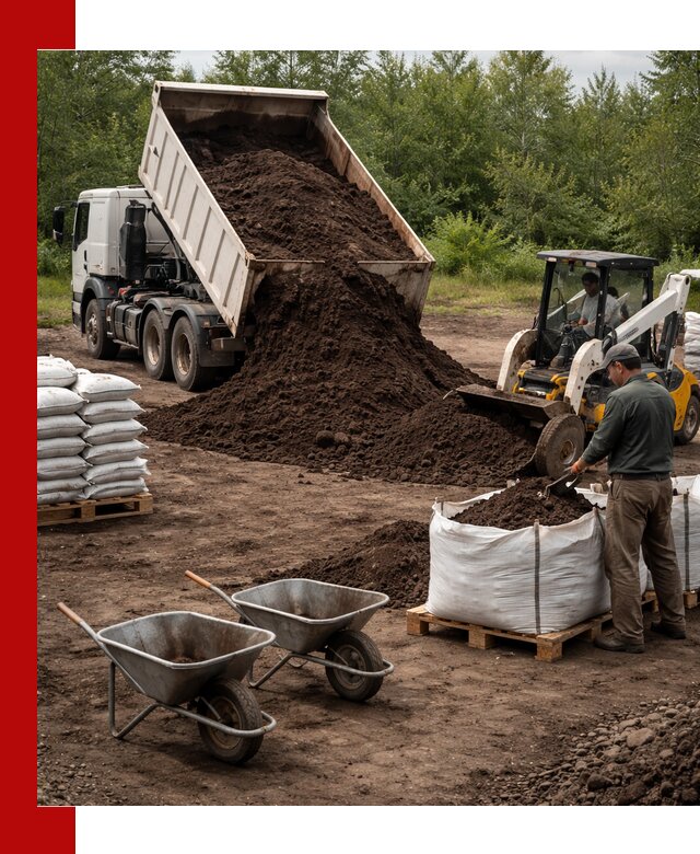 Доставка и продажа торфогрунта в Ейске оптом и в розницу