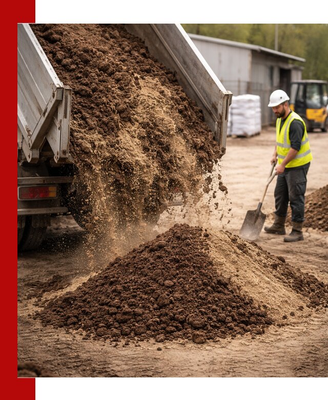 Доставка торфо-песчаной смеси в Ейске для строительства и озеленения