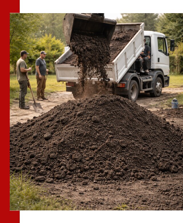 Доставка и продажа чернозема в Ейске оптом и в розницу