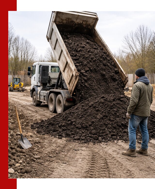 Доставка чернозема навалом в Ейске быстро и выгодно