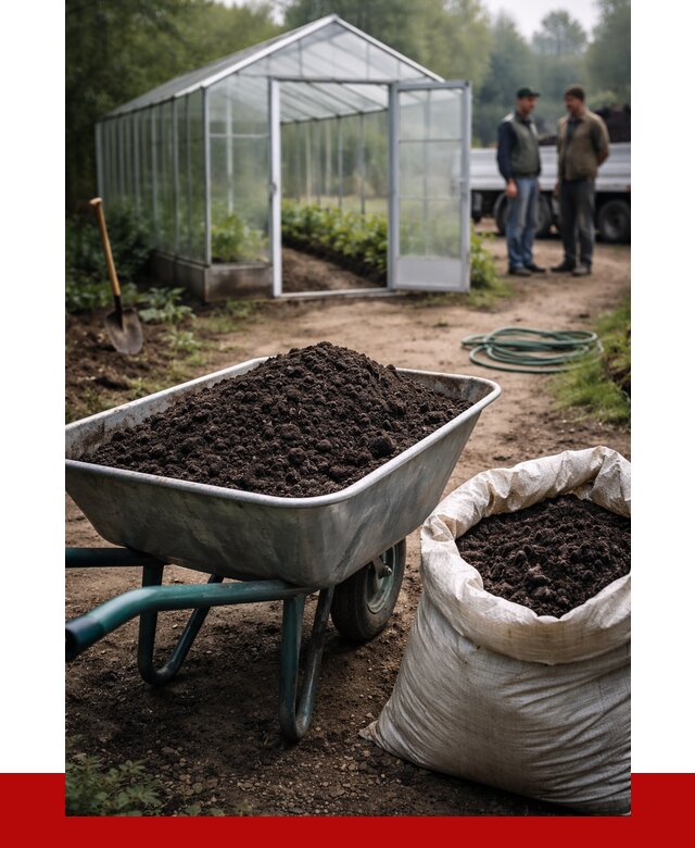 Чернозем для теплицы в Ейске с доставкой от 1546 р. | ПРОНЕРУДЕск